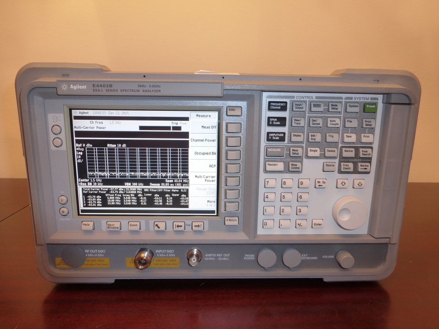 agilent e4403b